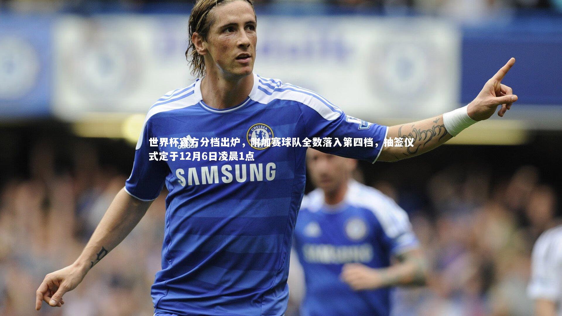 【球速直播】世界杯官方分档出炉，附加赛球队全数落入第四档，抽签仪式定于12月6日凌晨1点